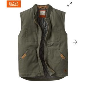 Men’s canvas vest